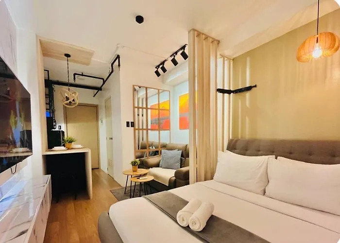 Modern Aesthetic At Mplace Near Tomas Morato Aparthotel